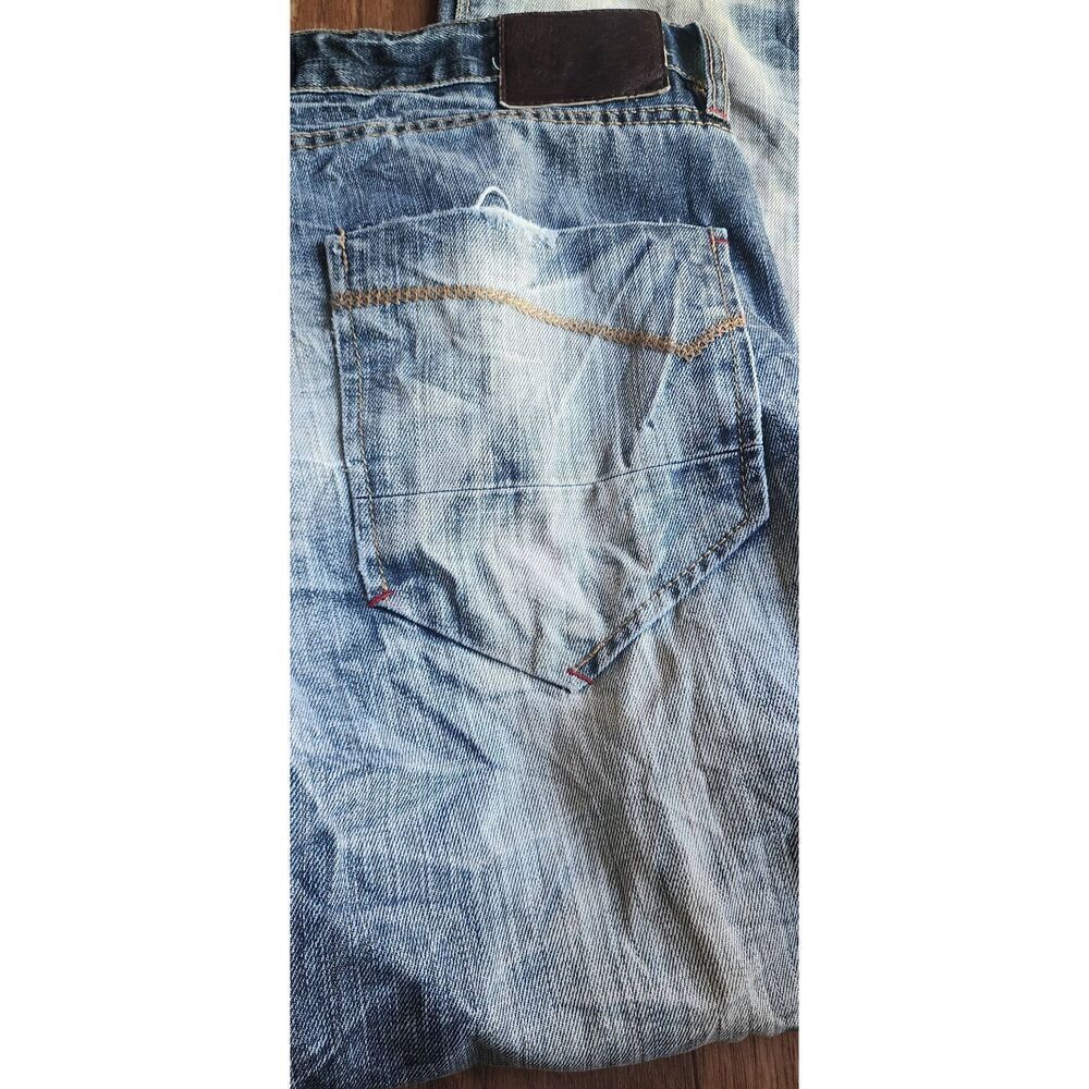 Decibel Distressed Jeans - Picture 2 of 8